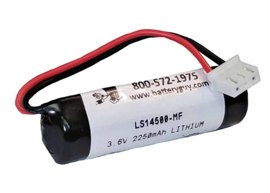 Energy+ LS14500-MF 2600mAh 3.6V Lithium (LiMNO2) Battery Pack for Mitsubishi F1, F2, FX, FX1 and FX2 Controllers