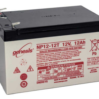 Enersys NP12-12T 12Ah 12V Rechargeable Sealed Lead Acid (SLA) Battery - F2 Terminal