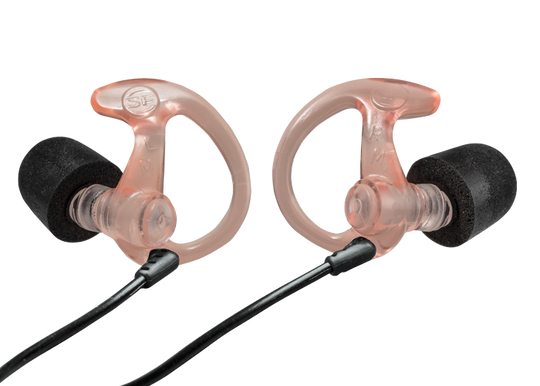 Surefire EarPro EP10 Sonic Defender Ultra Max Earplugs - Small - Box of 25 Pair - Clear (EP10-SPR-BULK)
