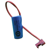 EverGreen NC45A1200N 4/5A 1.2V 1200mAh Nickel Cadmium (NiCd) Battery Pack with AMP 643813-2P Connector for Lithonia ELB1P201N