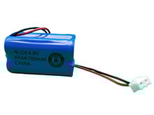 EverGreen NCAA700-4X 4 x AA 4.8V 700mAh Nickel Cadmium (NiCd) Battery Pack with JST-XHR-2P Connector for DayBright BL93NC487