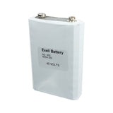 Exell 455 45V Alkaline Industrial Battery for Radios - Replaces Eveready 455, NEDA 201