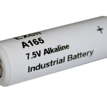 Exell A165 E164 7.5V Alkaline Industrial Battery for Yashica Camera, MK-328 Spy Radio - Replaces Eveready EN165A