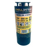 Exell EB-R40 200Ah 1.5V Zinc Air Alkaline Radio Battery