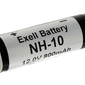 Exell NH10 750mAh 12V Nickel Metal Hydride (NiMH) Rechargeable Camera Battery for Rollei E36RE Flash