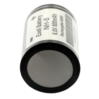 Exell NH5 800mAh 6V Nickel Metal Hydride (NiMH) Rechargeable Camera Battery for Hasselblad 500 EL