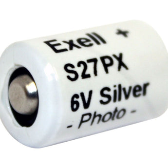 Exell S27PX 6V 116mAh Silver Oxide (Zn/Ag20) Camera Battery