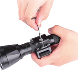 Fenix ALG-00 Flashlight Ring Picatinny Rail Mount with Quick Rail Clip