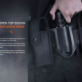 Fenix ALP-20 Open Top Leather Holster for the TK, PD and HT Series Flashlights