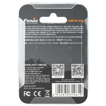 Fenix AOF-S Plus V2.0 Filter for the E, LD and PD Series Flashlights