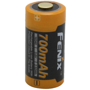 Fenix 16340 3.7V Protected Lithium Ion Rechargeable (Li-ion) Battery