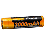 Fenix ARB-L18-3000P 18650 3000mAh 3.6V Protected Lithium Ion (Li-ion) Button Top Battery - Clam Shell
