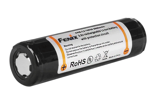 Fenix 18650 3.6V 2600mAh Li-Ion Rechargeable Battery (ARB-L2-2600)