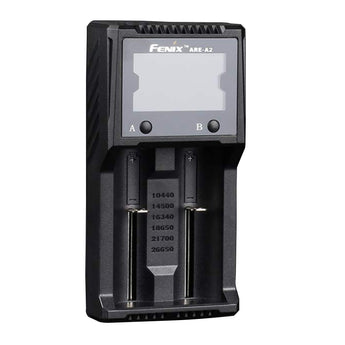 Fenix ARE-A2 Dual Channel Smart Charger for Li-ion, NiMH, and NiCd Batteries