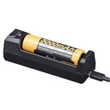 Fenix ARE-X1 V2.0 Single Bay Smart Charger for 18650, 21700 and 26650 Batteries