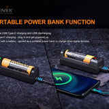 Fenix ARE-X1 V2.0 Single Bay Smart Charger for 18650, 21700 and 26650 Batteries
