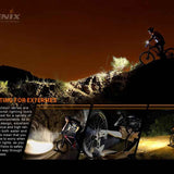 Fenix BC05R V2 Compact Rechargeable LED Bike Tail-Light - 15 Lumens - Uses Built-in Li-ion Battery Pack