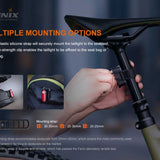 Fenix BC05R V2 Compact Rechargeable LED Bike Tail-Light - 15 Lumens - Uses Built-in Li-ion Battery Pack