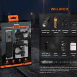 Fenix BC22R USB-C Rechargeable LED Bike Light - 1400 Lumens - Luminus SST40 - Includes 1 x 18650