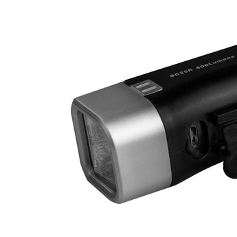 Fenix BC25R Rechargeable Bike Light - CREE XP-G3 LED - 600 Lumens - Includes Built-In 2600mAh Li-ion Battery Pack