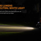 Fenix BC25R Rechargeable Bike Light - CREE XP-G3 LED - 600 Lumens - Includes Built-In 2600mAh Li-ion Battery Pack