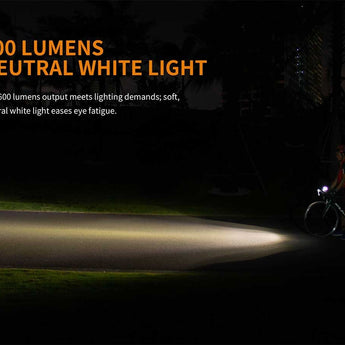 Fenix BC25R Rechargeable Bike Light - CREE XP-G3 LED - 600 Lumens - Includes Built-In 2600mAh Li-ion Battery Pack