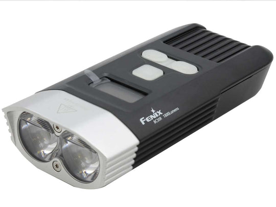 Fenix BC30R (2017) Rechargeable LED Mountain Bike Light - 2 x CREE XM-L2 U2 - 1800 Lumens - Includes Built-In 5200mAh Li-ion Battery Pack