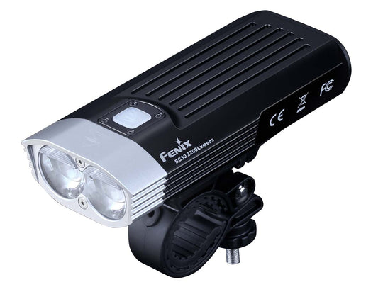 Fenix BC30 V2 LED Bike Light - 2200 Lumens - LUMINUS SST-40-N5 - Uses 2 x 18650