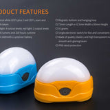 Fenix CL20R Rechargeable Camping Lantern - 16 x Neutral White LEDs and 2 Red LEDs - 300 Lumens - Includes Li-Polymer Battery Pack