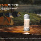 Fenix CL22R USB-C Rechargeable LED Lantern - 500 Lumens - Uses Built-in 2600mAh Li-ion Battery Pack - Iceberg White, Polar Night Black, or Wild Green