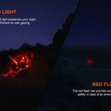 Fenix CL22R USB-C Rechargeable LED Lantern - 500 Lumens - Uses Built-in 2600mAh Li-ion Battery Pack - Iceberg White, Polar Night Black, or Wild Green