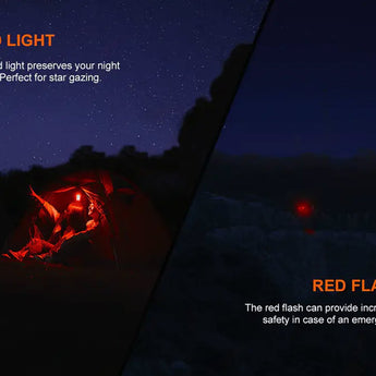 Fenix CL22R USB-C Rechargeable LED Lantern - 500 Lumens - Uses Built-in 2600mAh Li-ion Battery Pack - Iceberg White, Polar Night Black, or Wild Green