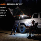 Fenix CL22R USB-C Rechargeable LED Lantern - 500 Lumens - Uses Built-in 2600mAh Li-ion Battery Pack - Iceberg White, Polar Night Black, or Wild Green