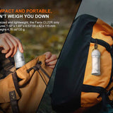 Fenix CL22R USB-C Rechargeable LED Lantern - 500 Lumens - Uses Built-in 2600mAh Li-ion Battery Pack - Iceberg White, Polar Night Black, or Wild Green