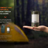 Fenix CL26R Pro USB-C Rechargeable LED Lantern - 650 Lumens - Includes 1 x 21700 - Olive Drab, Grey Camo, or White Marble