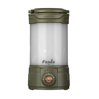 Fenix CL26R Pro USB-C Rechargeable LED Lantern - 650 Lumens - Includes 1 x 21700 - Olive Drab, Grey Camo, or White Marble