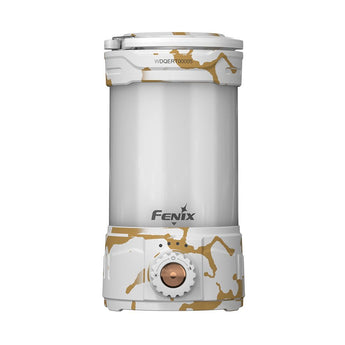 Fenix CL26R Pro USB-C Rechargeable LED Lantern - 650 Lumens - Includes 1 x 21700 - Olive Drab, Grey Camo, or White Marble