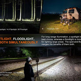 Fenix CL27R USB-C Rechargeable LED Lantern - 1600 Lumens - Includes 1 x 21700 - Wild Green or Glacier Blue