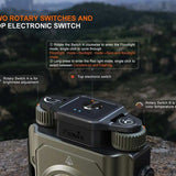 Fenix CL27R USB-C Rechargeable LED Lantern - 1600 Lumens - Includes 1 x 21700 - Wild Green or Glacier Blue