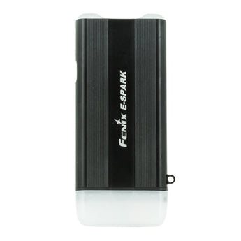 Fenix E-SPARK USB-C Rechargeable LED Flashlight and Power Bank - 100 Lumens - Uses Built-in 800mAh Li-ion Battery Pack