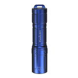 Fenix E01 V2 Keychain LED Flashlight - Luminus SST20 - 100 Lumens - Includes 1 x AAA - Black or Blue