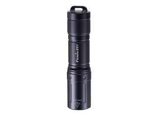 Fenix E01 V2 Keychain LED Flashlight - Luminus SST20 - 100 Lumens - Includes 1 x AAA - Black or Blue