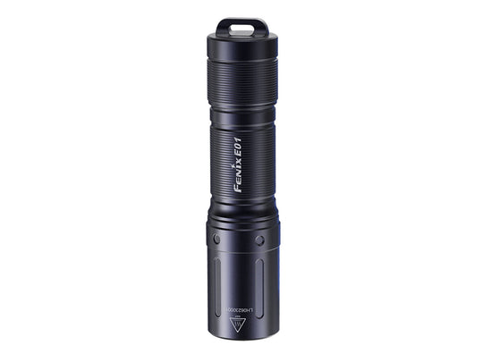 Fenix E01 V2 Keychain LED Flashlight - Luminus SST20 - 100 Lumens - Includes 1 x AAA - Black or Blue