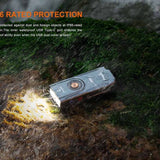 Fenix E06R USB-C Rechargeable LED Flashlight - 700 Lumens - 2 x Luminus SST12 - Uses Built-in 750mAh Li-ion Battery - Grey or Turquoise