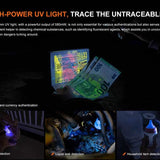 Fenix E06R USB-C Rechargeable LED Flashlight - 700 Lumens - 2 x Luminus SST12 - Uses Built-in 750mAh Li-ion Battery - Grey or Turquoise