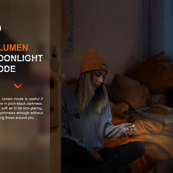 Fenix E18R-V2 USB-C Rechargeable EDC LED Flashlight - Luminus SST40 - 1200 Lumens - Includes 1 x 16340