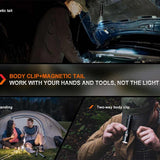 Fenix E28R V2.0 USB-C Rechargeable LED Flashlight - 1700 Lumens - Includes 1 x 18650