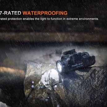 Fenix GL07 Compact High-Output LED Weapon Light - 700 Lumens - Luminus SFT12R - Includes 1 x 16340 with USB-C Charging Port