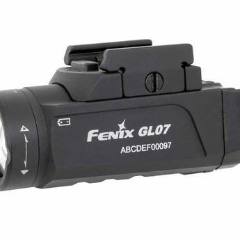 Fenix GL07 Compact High-Output LED Weapon Light - 700 Lumens - Luminus SFT12R - Includes 1 x 16340 with USB-C Charging Port