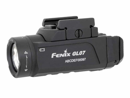 Fenix GL07 Compact High-Output LED Weapon Light - 700 Lumens - Luminus SFT12R - Includes 1 x 16340 with USB-C Charging Port